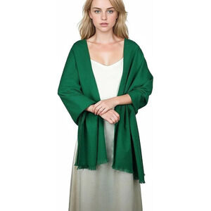 Swat Pany Scarf For Women Winter Pashmina Shawls For Women Wedding Shawls-Green2